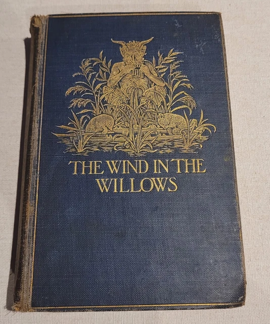 THE WIND IN the Willows by Kenneth Grahame (Fifth Edition 1910 Rare ...