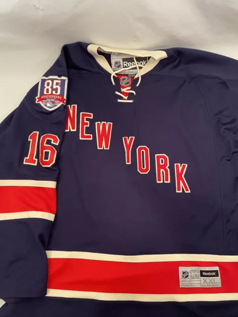 Reebok Brian Leetch New York Rangers Authentic 85TH Anniversary