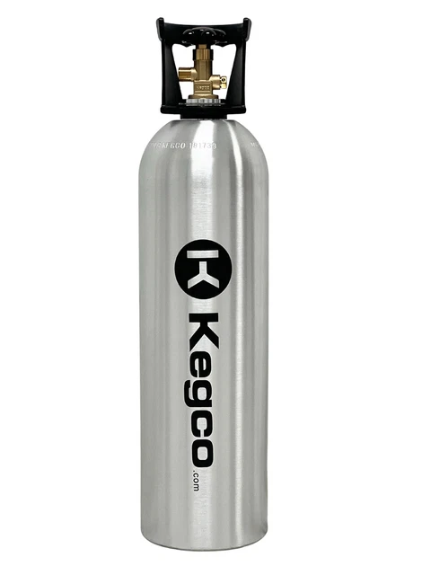 NEW Kegco 15 lb. Aluminum Co2 Tank