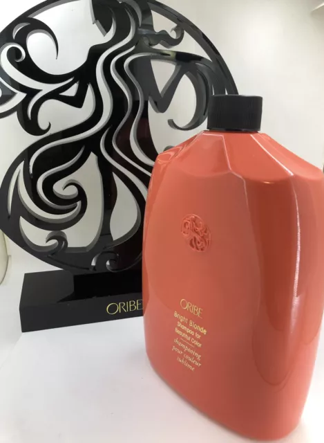 Oribe Bright Blonde Shampoo for Beautiful Color 33.8 FL.OZ / 1 Liter NEW