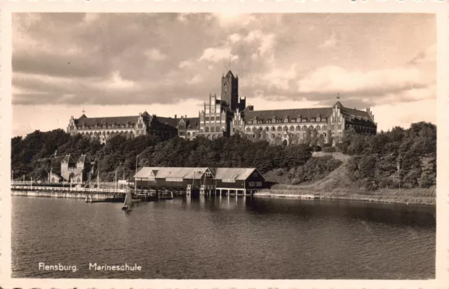 AK Flensburg, Marineschule, beschrieben 1940, Thomsen (Nr. 2264)