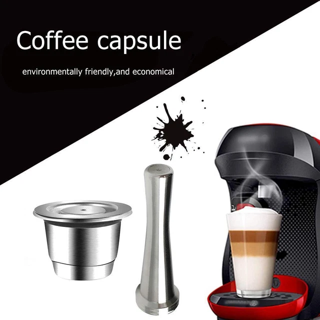 Tazza Per Capsule Di Caffè Riutilizzabile E Ricaricabile In Acciaio Inossidabile Adatta Alla Macchina~p139355680