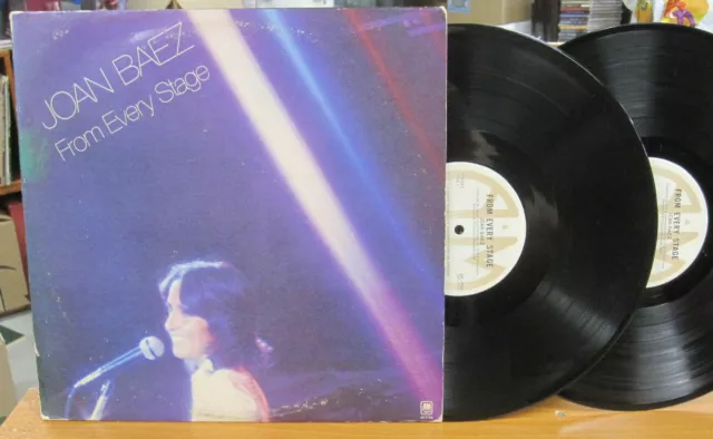 2-LP / Joan Baez / From Every Stage / 1976 1st Issue / Canadian Pressing