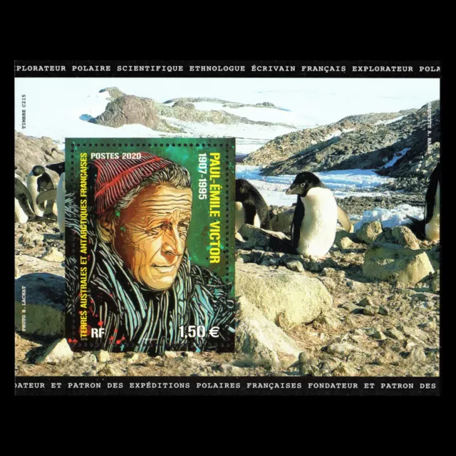 TAAF 2021 - Paul-Emile Victor, 1907-1995 Birds Science - MNH