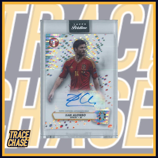 2023 TOPPS PRISTINE Road To EURO 2024 Xabi Alonso Pristine Autographs