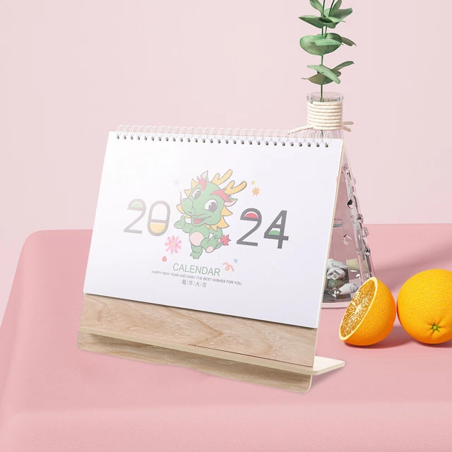 DESKTOP 2024 CALENDAR Desktop Home Tabletop 2024 Calendar 2024 Desk