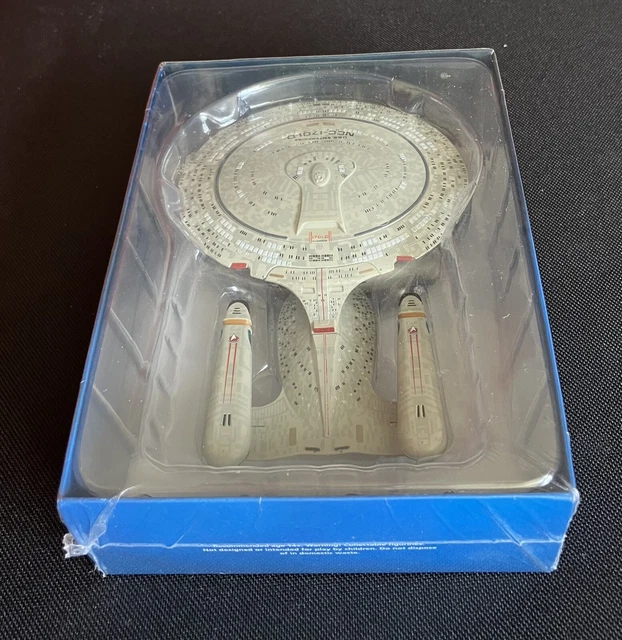 STAR TREK THE Next Generation USS Enterprise NCC-1701-D Eaglemoss ...