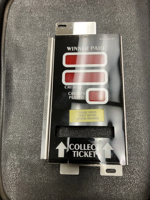 IGT S2000 Slot Machine Point Display with Board 5-5-2 tested/working