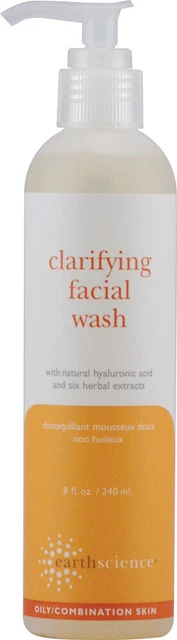 Clarifying Facial Wash de Earth Science, paquete de 6 oz