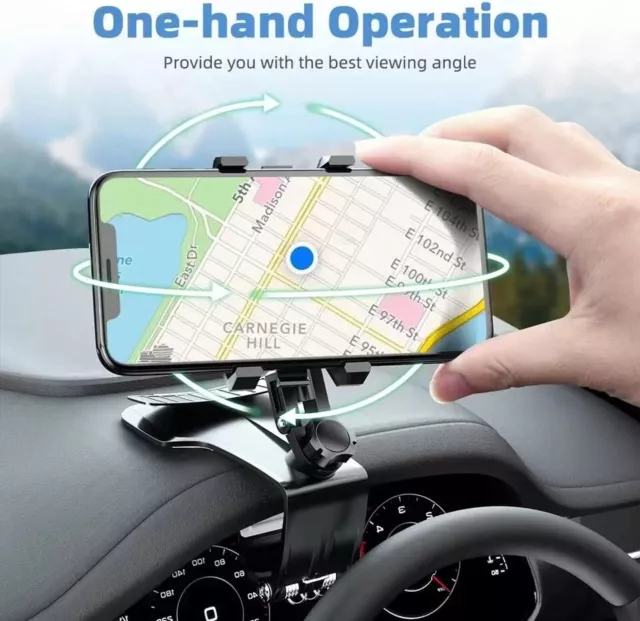 Car Dashboard Mount Holder Stand Clamp Cradle Clip for Cell Phone GPS Universal