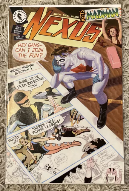 Nexus Meets Madman Special 1996 Dark Horse Comics One-Shot Sent In Cboard Mailer