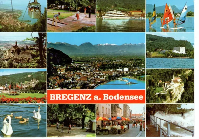 AK Ansichtskarte Bregenz am Bodensee / Vorarlberg / Österreich 1982