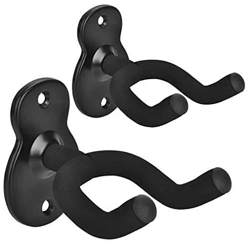 MOREYES Lot de 2 Support Guitare Mural Support Mural Ukulele Guitare Electriq...