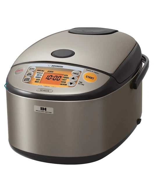 Zojirushi NP-HCC18 10-Cup Induction Heating System Rice Cooker Warmer New