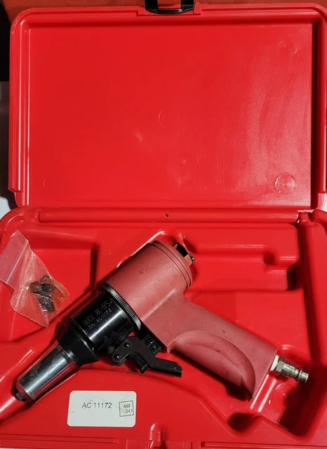 Huck AK175A Air-Hydraulic Power Set Riveter with Nutsert adapter kits