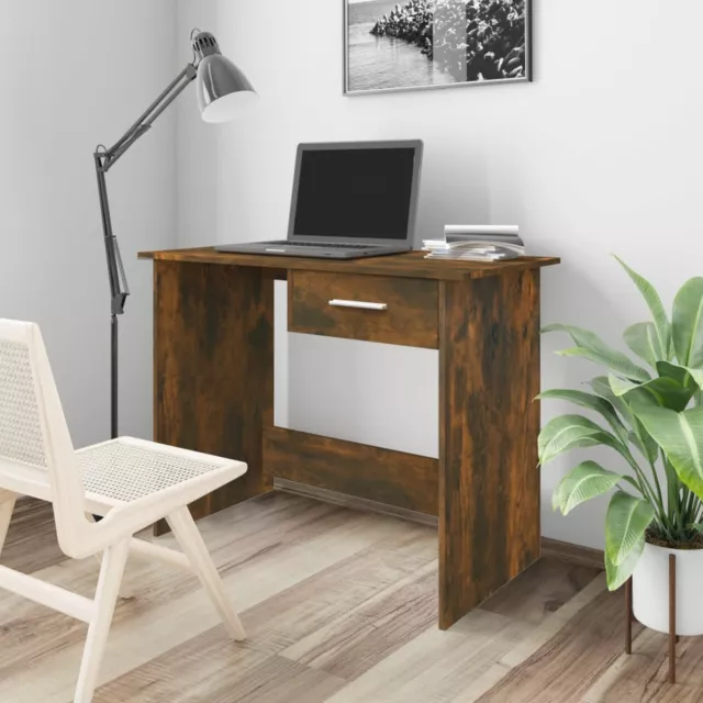 Tidyard Escritorio con Cajón Mesa Moderna para Ordenador Escritorio de N0J3