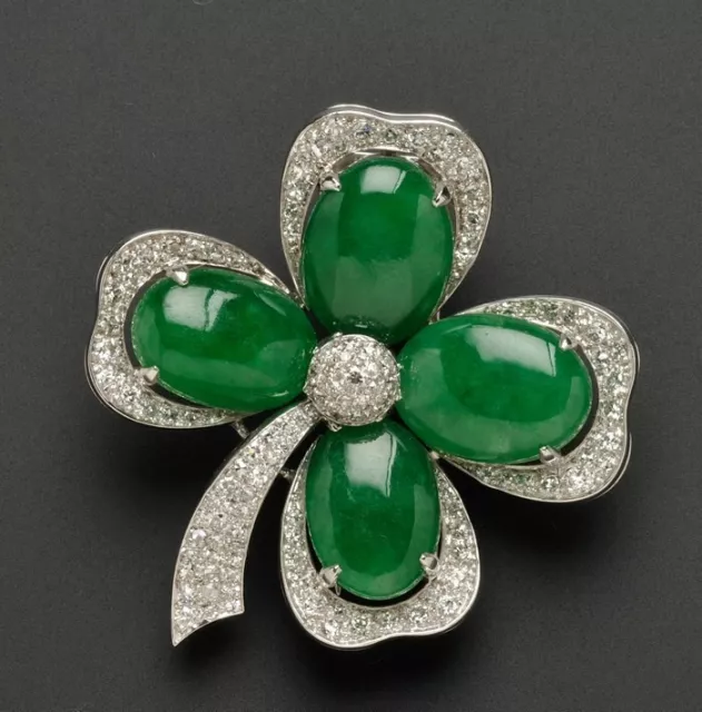 925 Sterling Silver Brooch inspired by The Shamrock Brooch