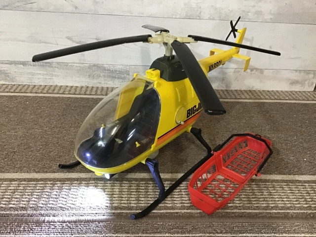 Hélicoptère de sauvetage Big-Jim vintage - Mattel 1977 Hélicoptère de sauvetage Big-Jim vintage - Mattel 1977