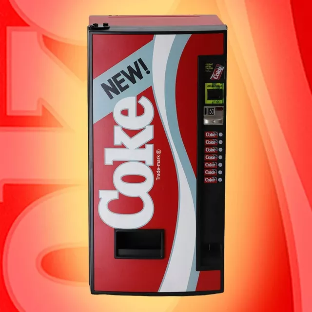 New Wave Toys/Rep:  1/6 Scale New Coke Vending Machine Mini Fridge