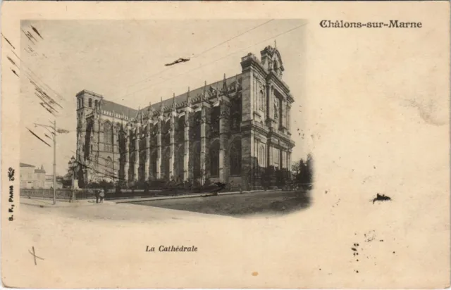 CPA CHALONS-SUR-MARNE La Cathedrale (991039)
