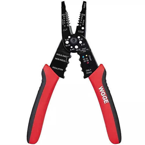 WGGE WG-015 Professional crimping tool/Multi-Tool Wire Stripper and Cutter Mu...