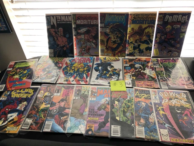 Marvel Comics Nighstalker Cable Morbius Cloak & Dagger 16 Key Comic Book Lot