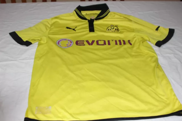Camiseta De Futbol Borussia Dortmund Marca Puma Talla M Nº 10 M. Gotze