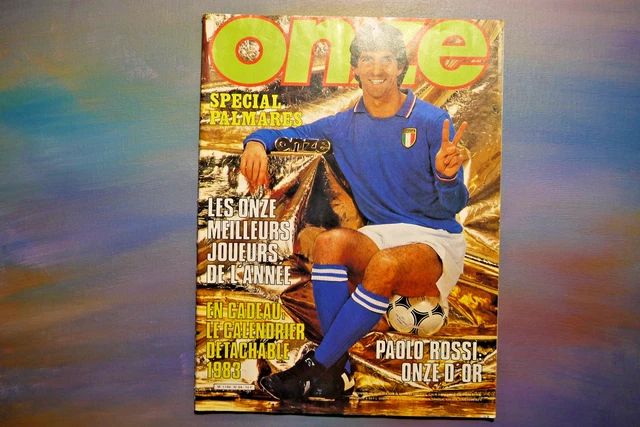 Magazine De Sport ONZE,revue Football, N°84,12/1982 SPECIAL PALMARES Paolo 315254822749
