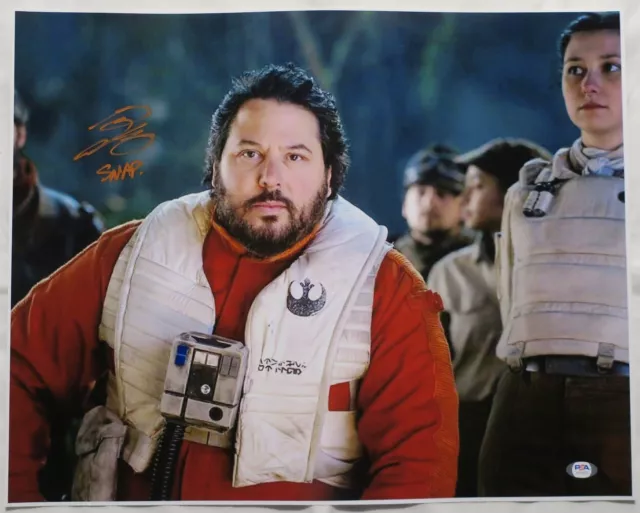 Greg Grunberg Signed Star Wars Authentic Autographed 16x20 Photo PSA/DNA COA