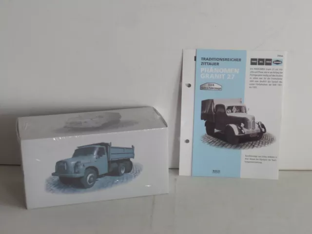 Neu Phänomen Granit 27 DDR Nutzfahrzeuge LKW Sammlung Atlas Collection 1:43