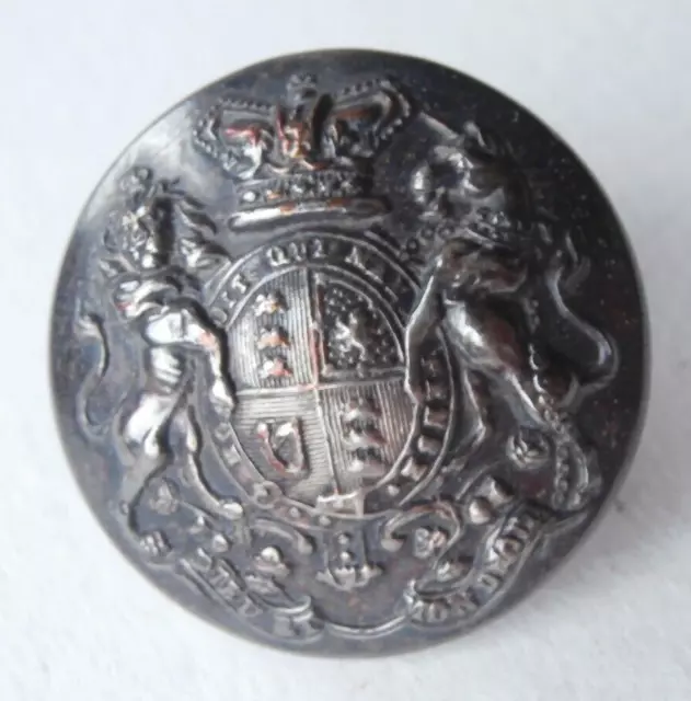 VICTORIAN BRITISH ARMY GENERAL SERVICE CORPS VOLUNTEERS OFFICER'S 25mm BUTTON