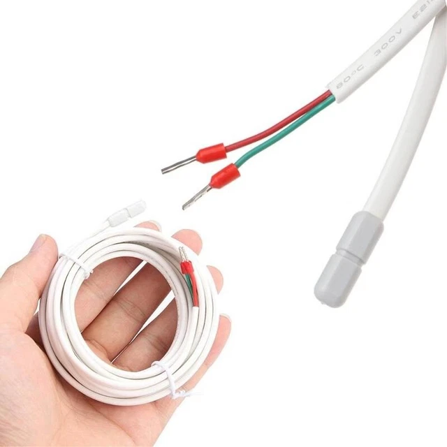 Cable Cord Thermocouple Temperature Control Sensor Probe Measure 3M 10M 20M 10k