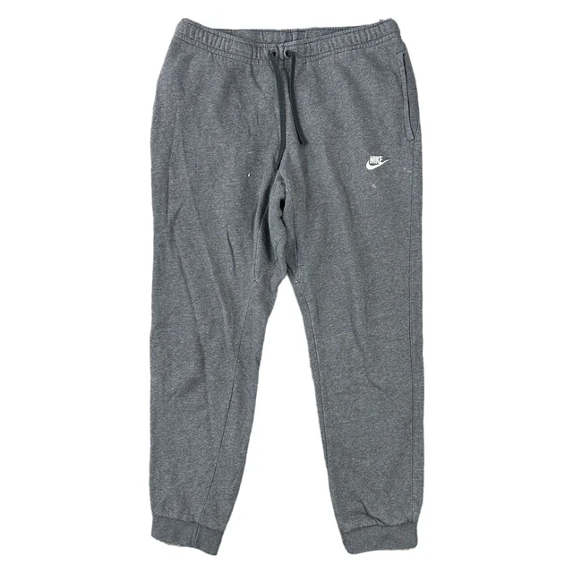 VINTAGE NIKE JOGGERS Baggy Regular Y2K Retro Sweatpants Black Mens