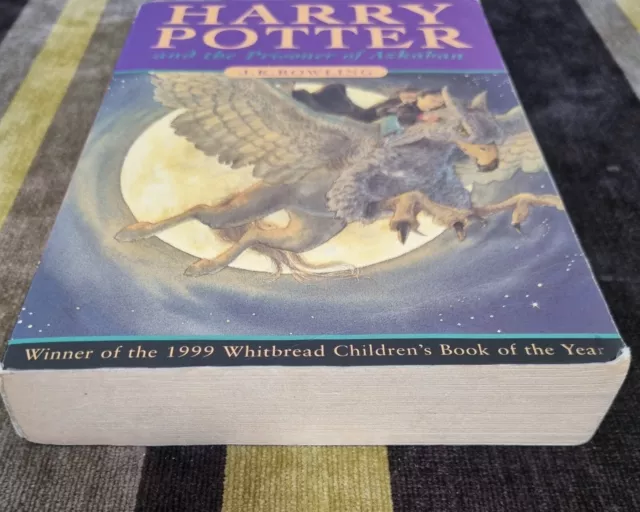 Harry Potter Prisoner Of Azkaban Book 1st Edition 1st Print Softback 1999 2