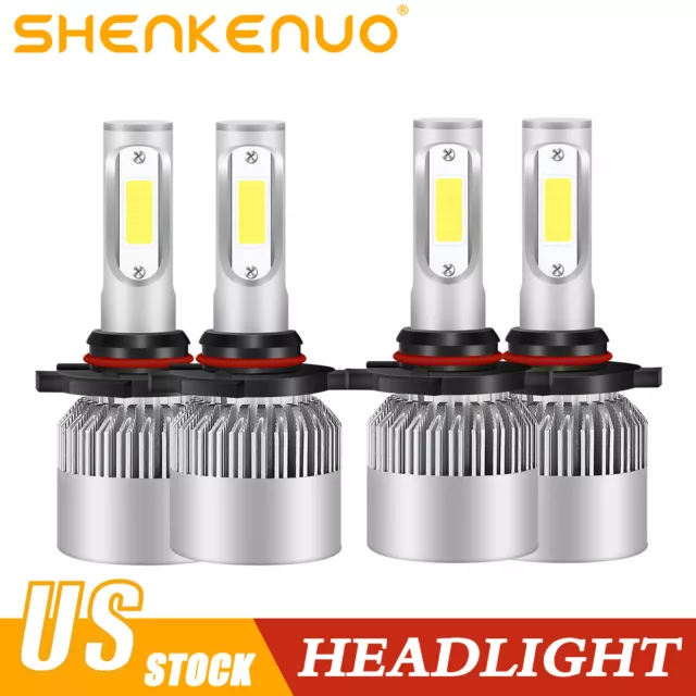 LED Headlight Bulbs Kit 6000K For Buick Park Avenue 1991-2005 High & Low Beam