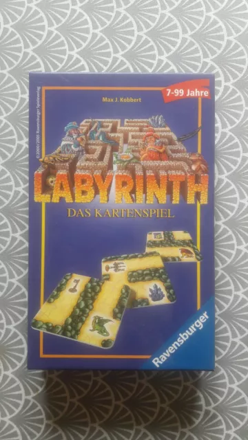 LABYRINTH DAS KARTENSPIEL - Spiel von Ravensburger - wie neu