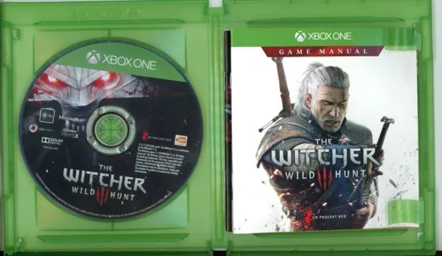 The Witcher III 3 Wild Hunt (Microsoft Xbox One XB1 2015 ) VGC - Free Post 3