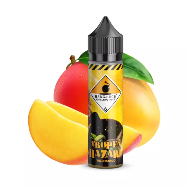 E Liquid - Bang Juice - Tropenhazard Wild Mango - Longfill Aroma - ohne Nikotin