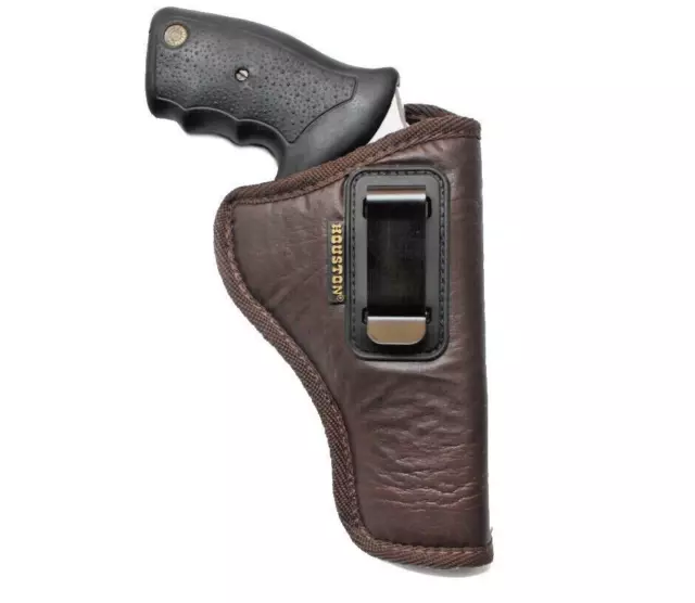 Houston Brown Eco Leather IWB Holster for Colt Python 4" Inch Barrel Revolver Houston Brown Eco Leather IWB Holster for Colt Python 4" Inch Barrel Revolver