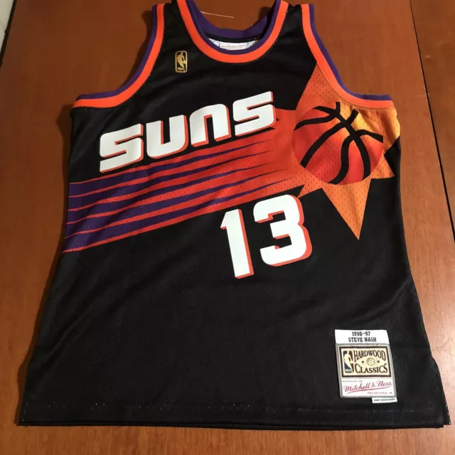 Steve Nash Phoenix Suns Mitchell & Ness NBA Rookie 1996-1997 Jersey Men's  Size Small NWT