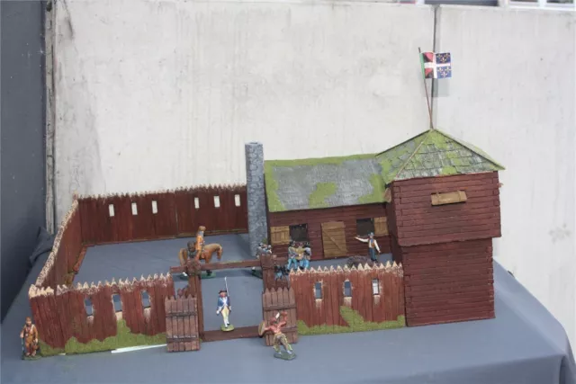 2053 Fort Frontenac zu 7 cm Sammelfiguren, Fertigmodell in Composite Mischbauwei