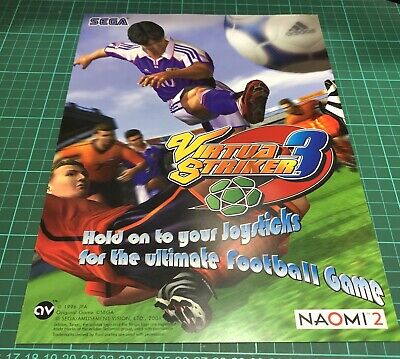 manual sega triforce jamma arcade gdrom Virtua striker 2002 gd-rom marquee 