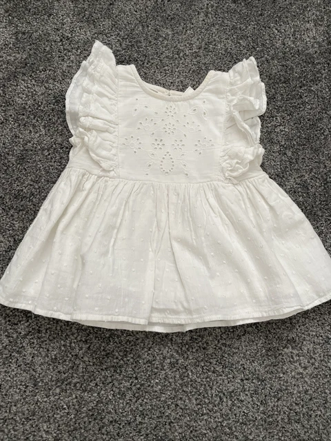 Camicia estiva NEXT bambina bianca 18-24 mesi
