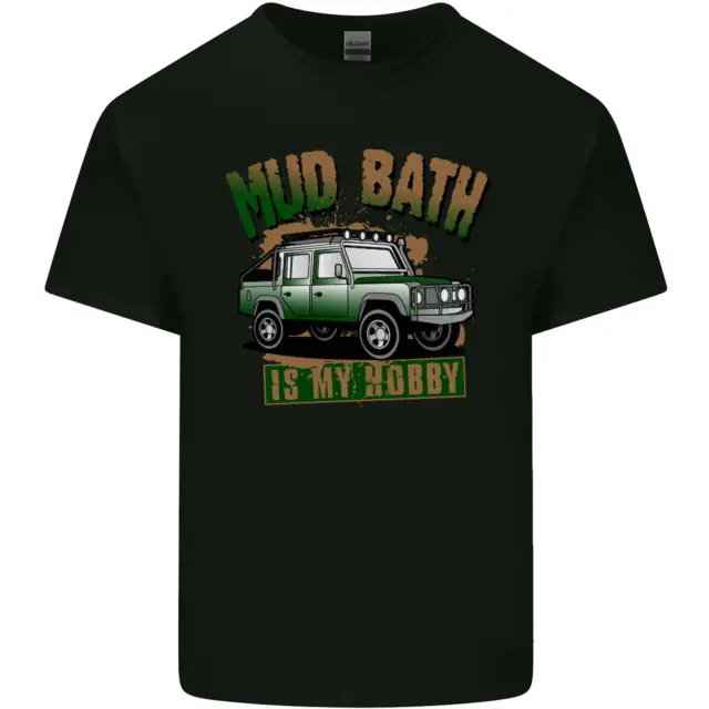 T-shirt bambini Mud Bath Is My Hobby 4X4 Off Roading Road