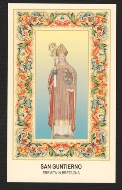 Santino Holy Card Image Pieuse  Heiligenbild  San  Gualtiero