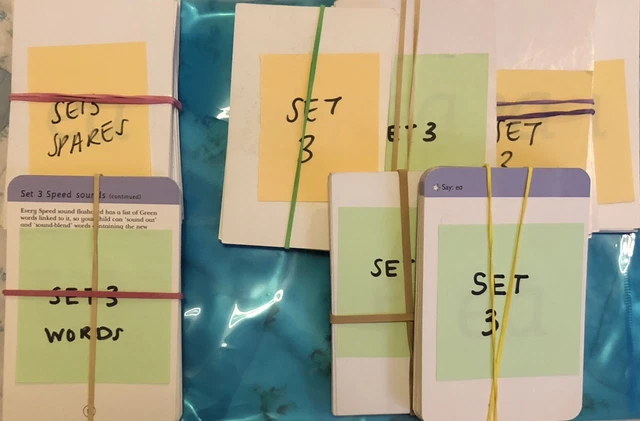 READ WRITE INC/SPEED Sound phonics flashcards - Set 3 Cards (SET OF ...