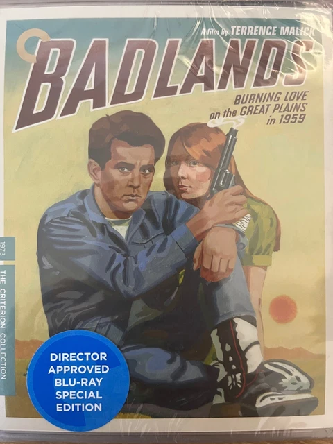 BADLANDS (1973) - BLURAY Criterion Collection #651 BRAND NEW! *Region A*