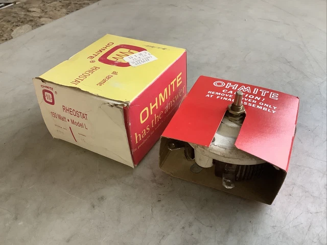 Ohmite 0531 Rheostat Model L 15 Ohm 373