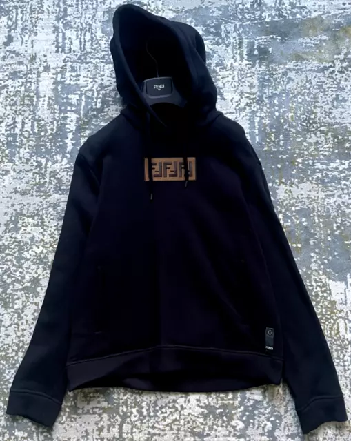 Fendi box cheap logo hoodie