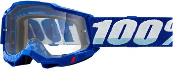 100% Accuri 2 OTG Goggle Blue Frame/Clear Lens 5022410102 5001800002 Blue